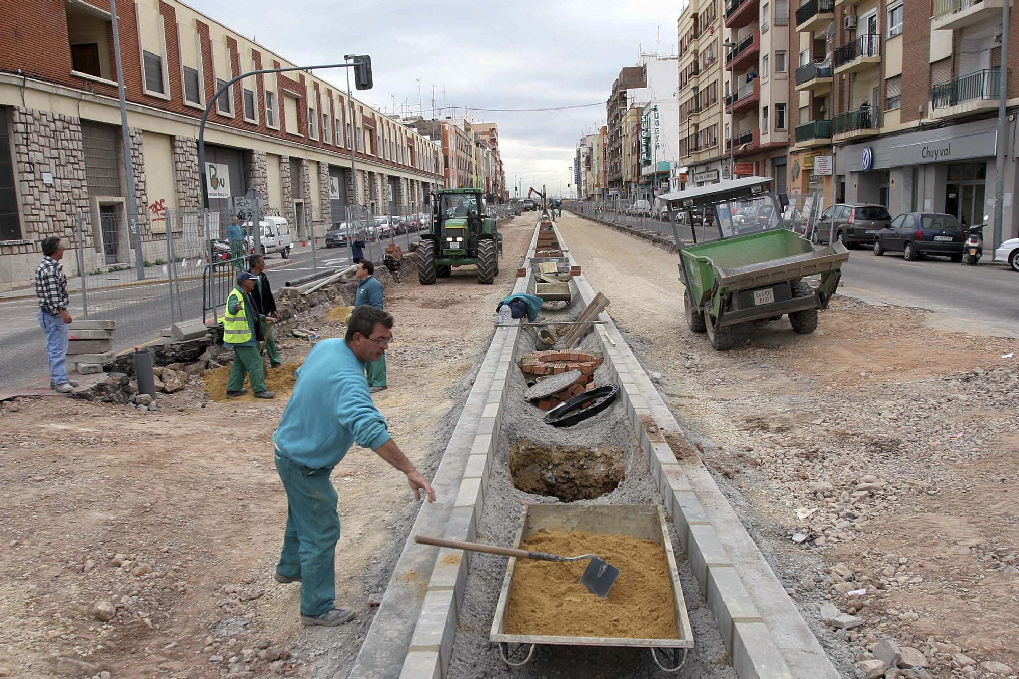 Transformación urbanística de Sagunto, en lo que llevamos de siglo.