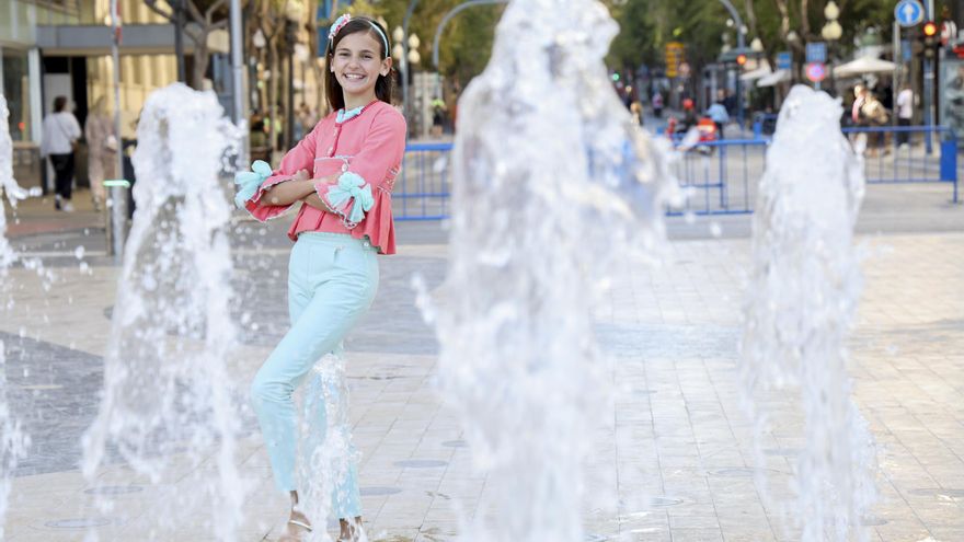 Martina Lloret se despide del cargo de Bellea del Foc Infantil