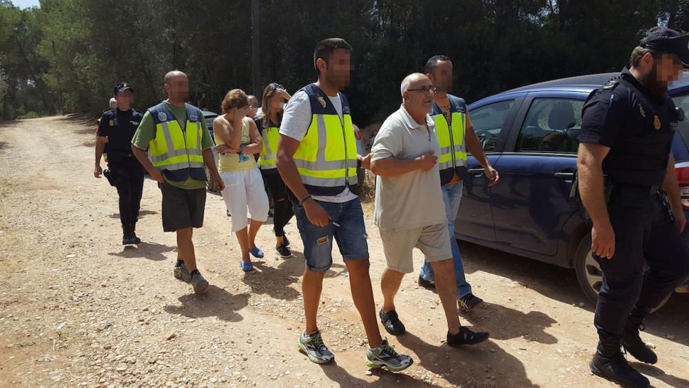 Redada antidroga en Palma