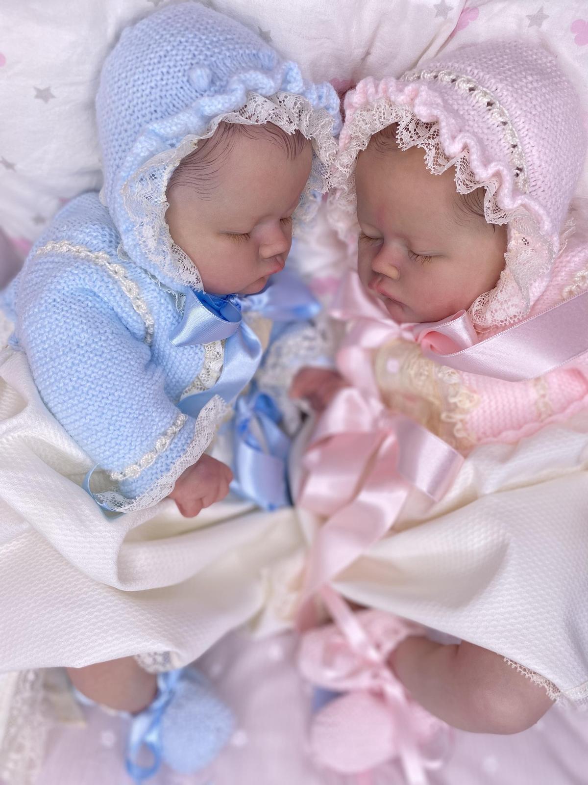 Los bebés reborn realizados en el taller antequerano de Cristina