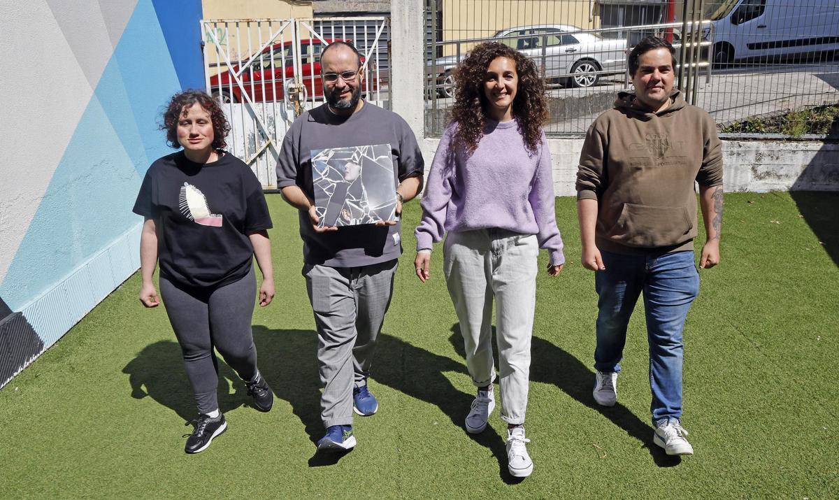 El grupo de música "Chungo Pastel" de Igual Arte.