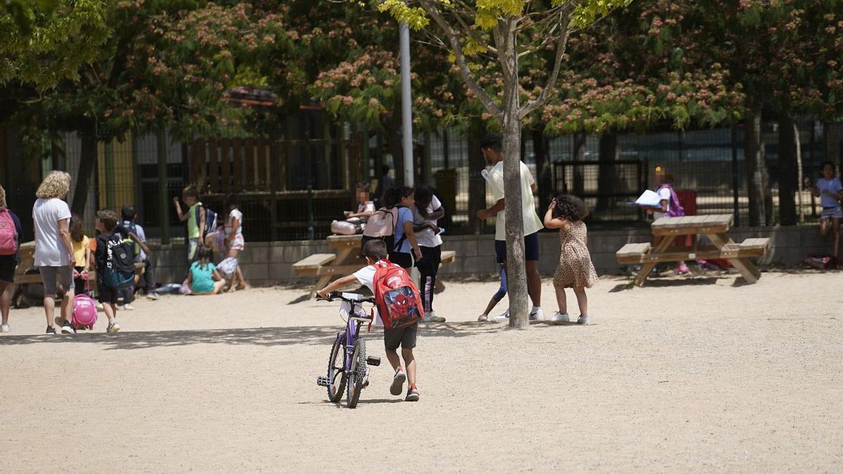 Una escola gironina, en una imatge d’arxiu. | MARC MARTÍ