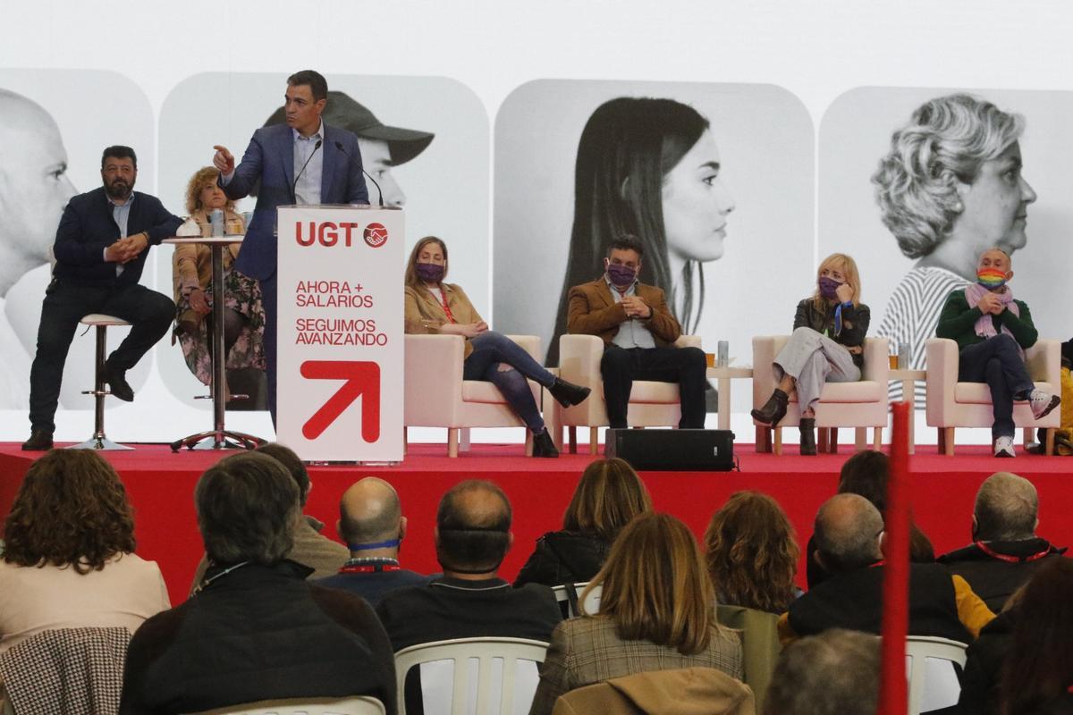 Pedro Sánchez visitó Córdoba por última vez en abril, cuando asistió al congreso de UGT.