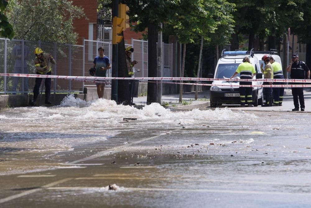 Inundació del Carrer Migdia de Girona