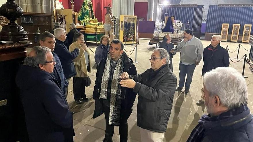 Las cofradías de Plasencia, preocupadas ante el obispo por las deficiencias de Santo Domingo