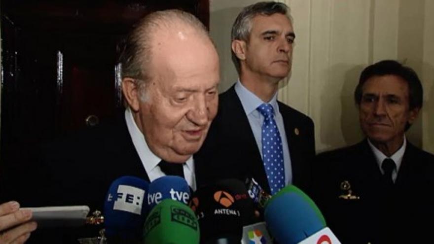 Don Juan Carlos lamenta el fallecimiento de su &quot;amigo&quot; Hermida