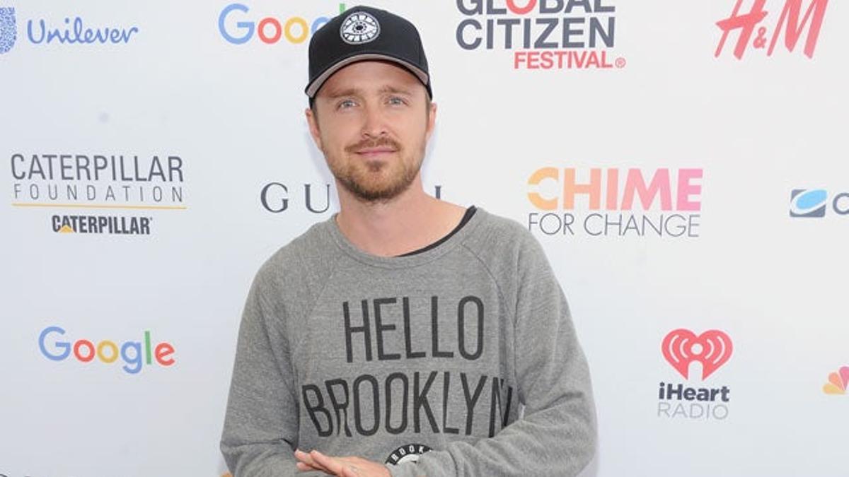 Aaron Paul, en el 2015 Global Citizen Festival