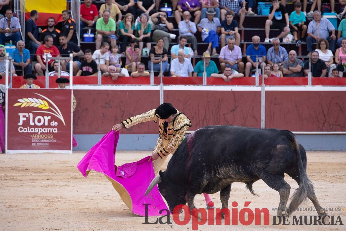 Corrida mixta de los Santos en Calasparra (Andy Cartagena, El Fandi y Filiberto)