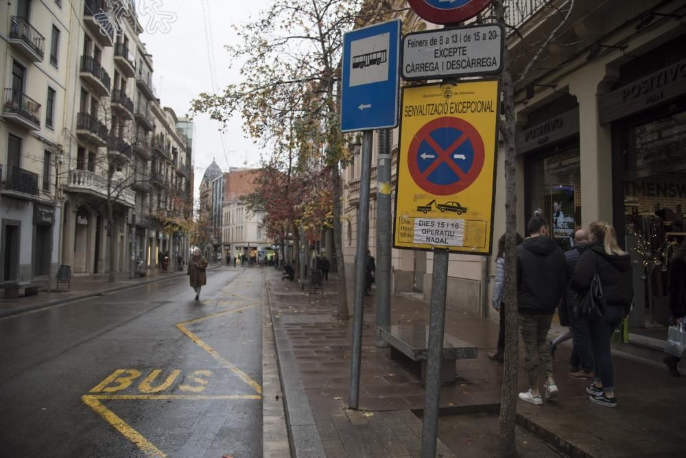 lla de vianants al carrer Guimerà