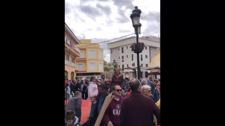 Los Alcázares se echa a la calle a protestar por la falta de medidas contra las riadas