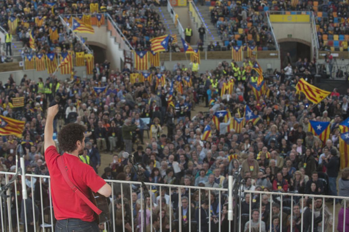 La trobada de l’Assemblea Nacional Catalana (ANC) d’aquest dissabte. La trobada de l’Assemblea Nacional Catalana (ANC) d’aquest dissabte.