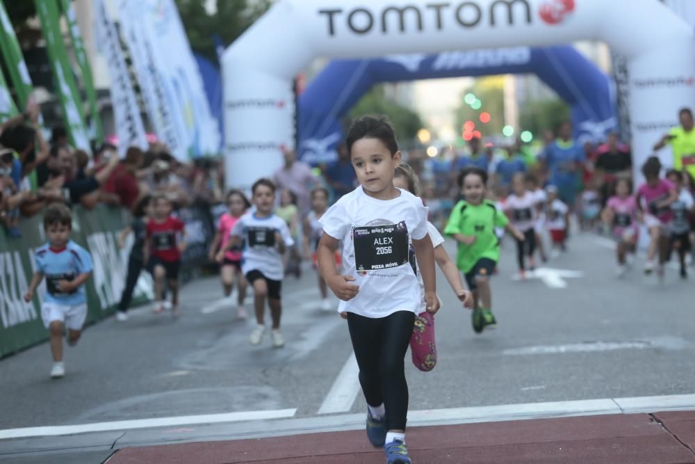 Nuevo éxito de la carrera nocturna de As Travesas con más de 1.300 participantes