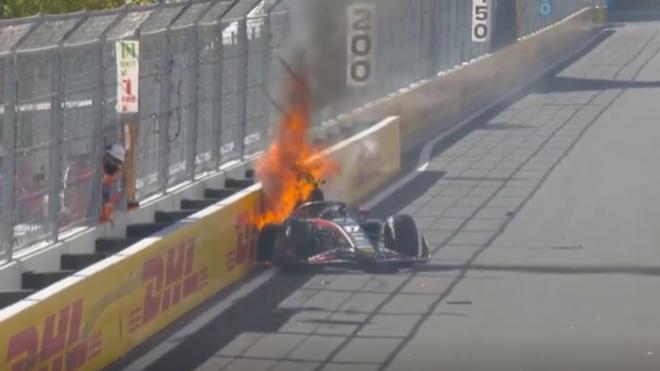 Madring no perdona: primer grave accidente en el estreno del circuito