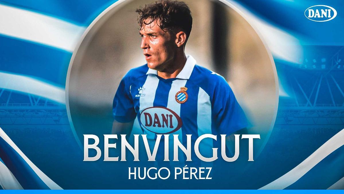 Hugo Pérez, primer fichaje del Espanyol