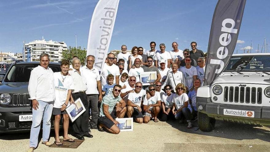 Éxito de la XXI diada de vela latina del club nàutic de cala gamba