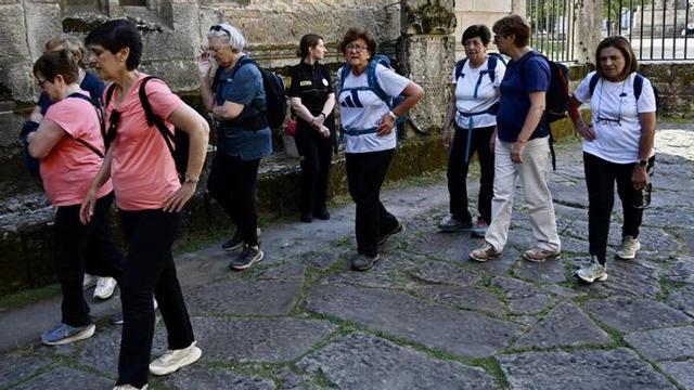 Turistas en las Ruinas de Santo Domingo en junio pasado.
