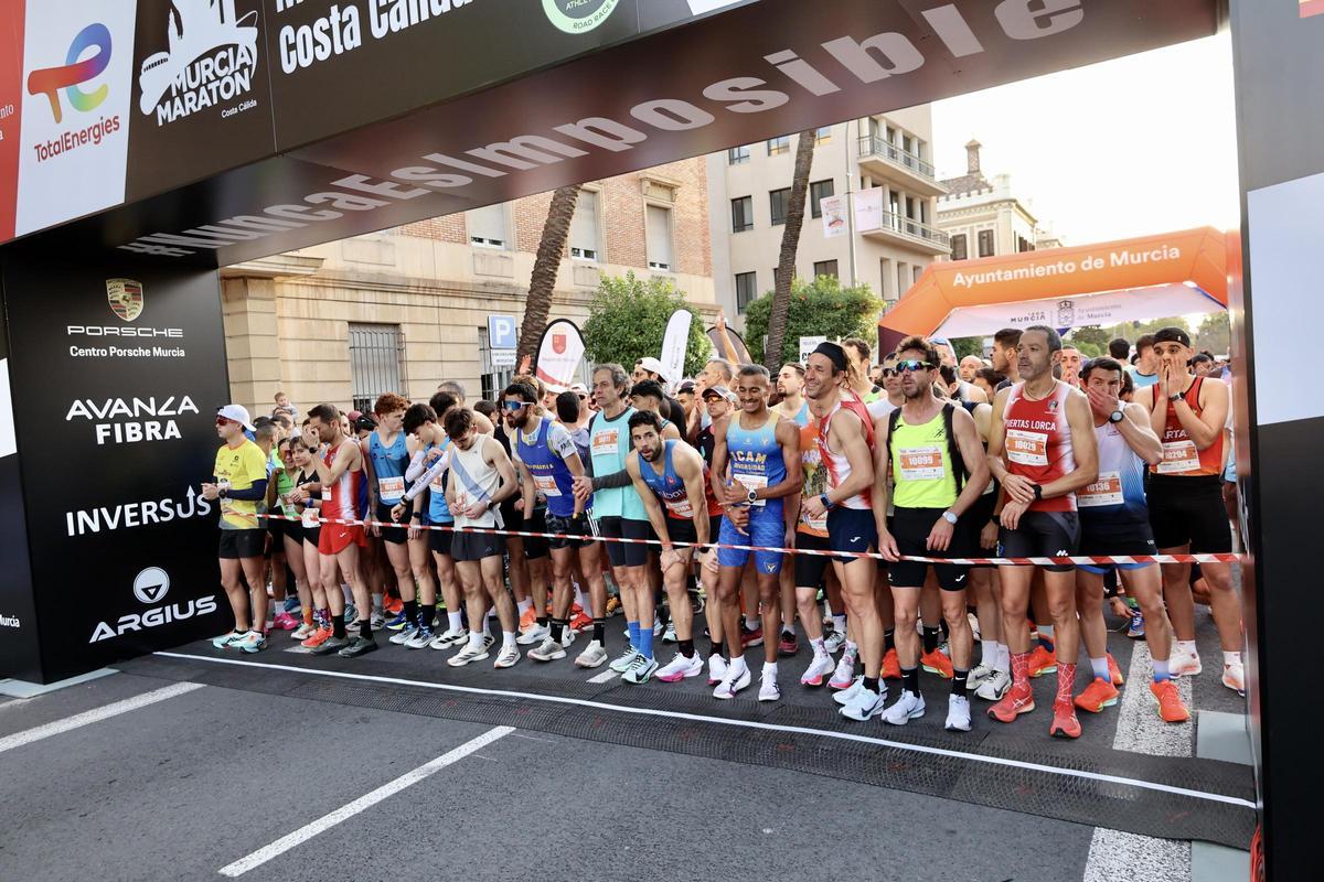La maratón TotalEnergies Murcia Maratón Costa Cálida