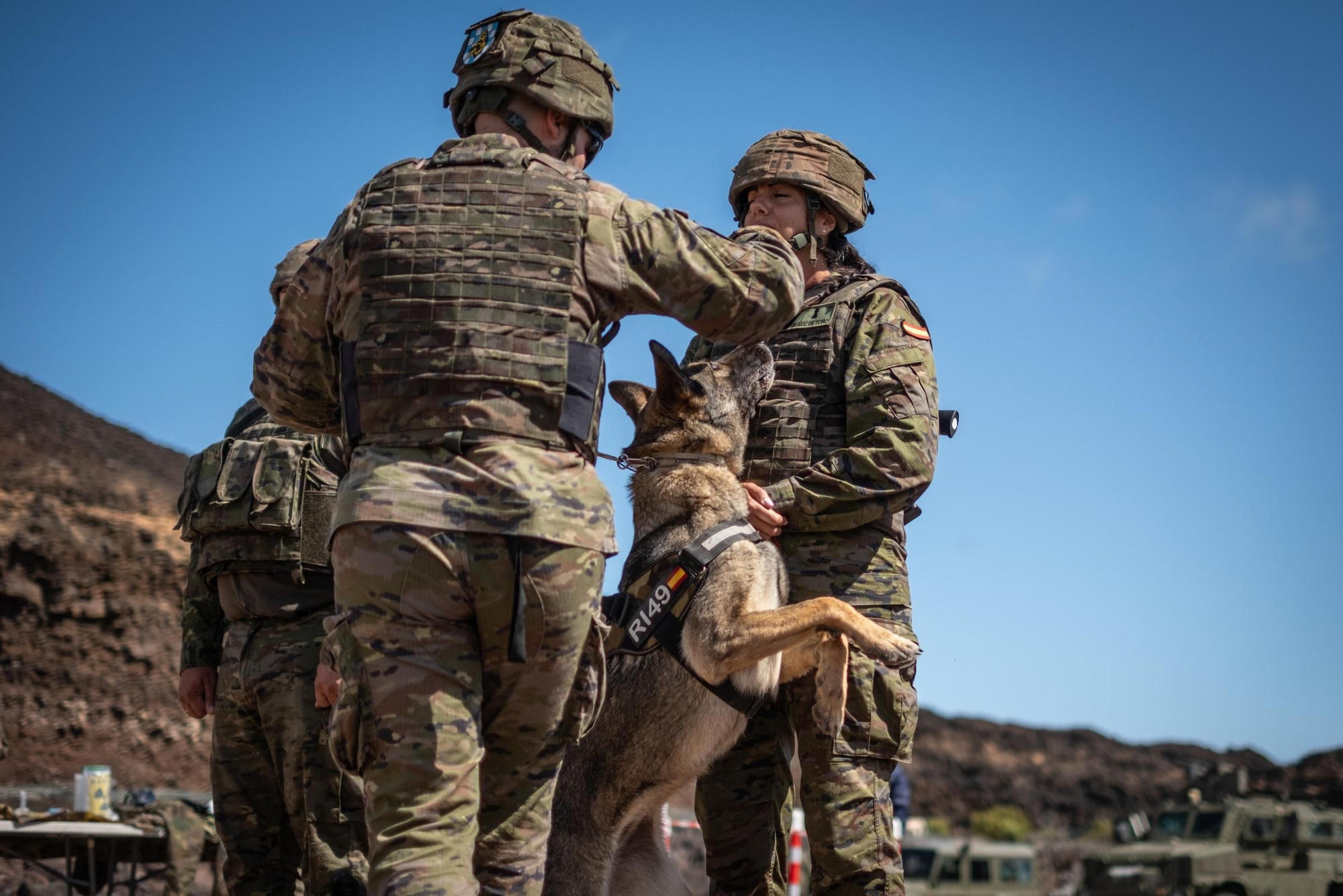 Maniobras militares en Canarias