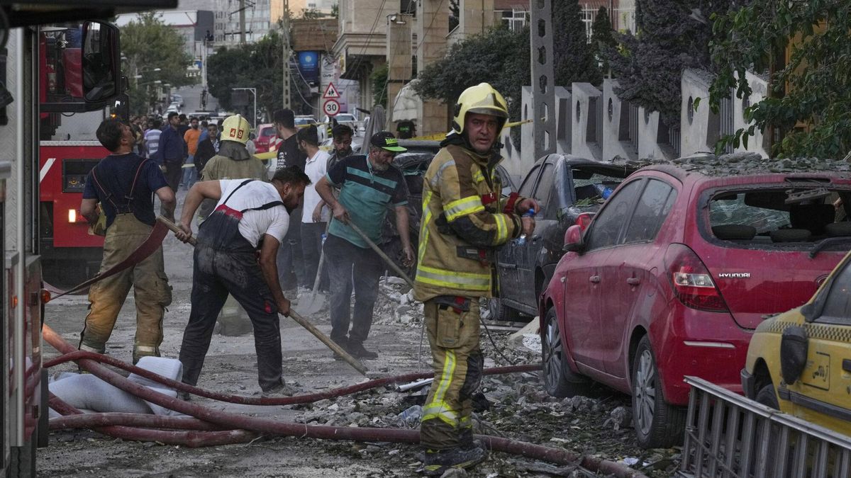El ataque de Israel contra Irán, en imágenes.