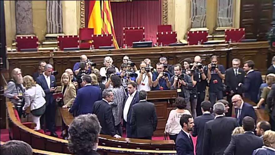 El TC declara inconstitucional la ley del Referéndum