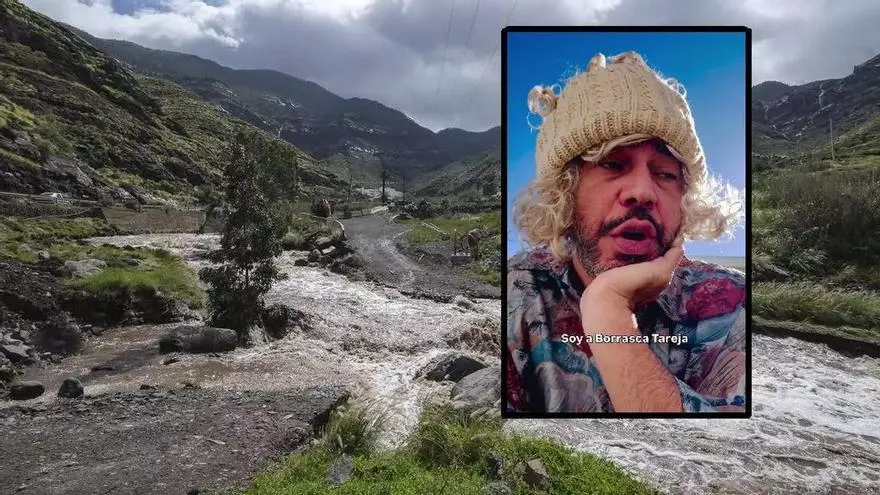 “Soy la borrasca Therese y hoy no tengo ganas de llover”: el vídeo viral del humorista canario Aarón Gómez que arrasa en redes