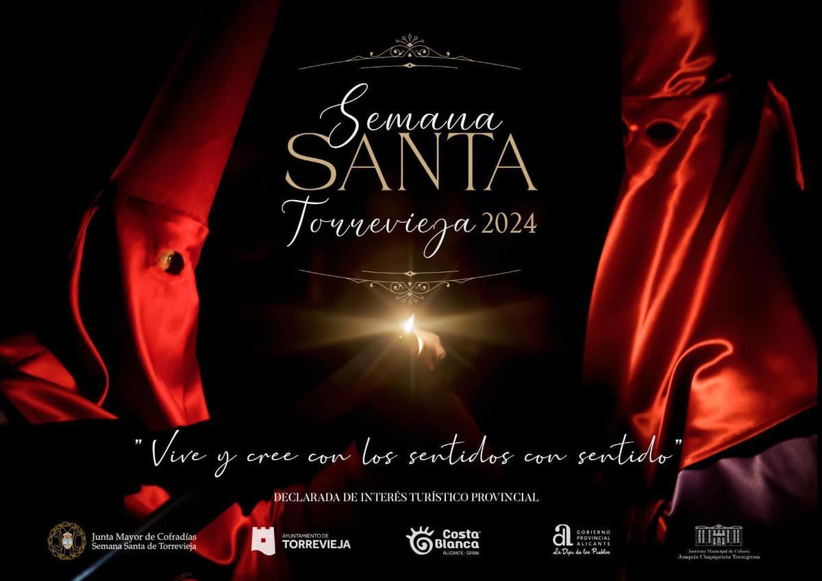 Cartel anunciador de la Semana Santa de Torrevieja 2024.