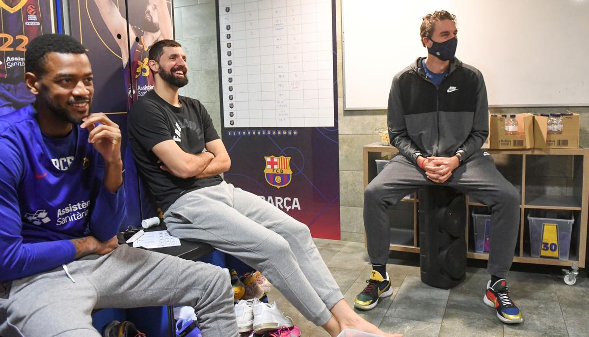 Pau llegó al Barça para ayudar a ganar la Euroliga junto a Higgins y Mirotic, pero no fue posible