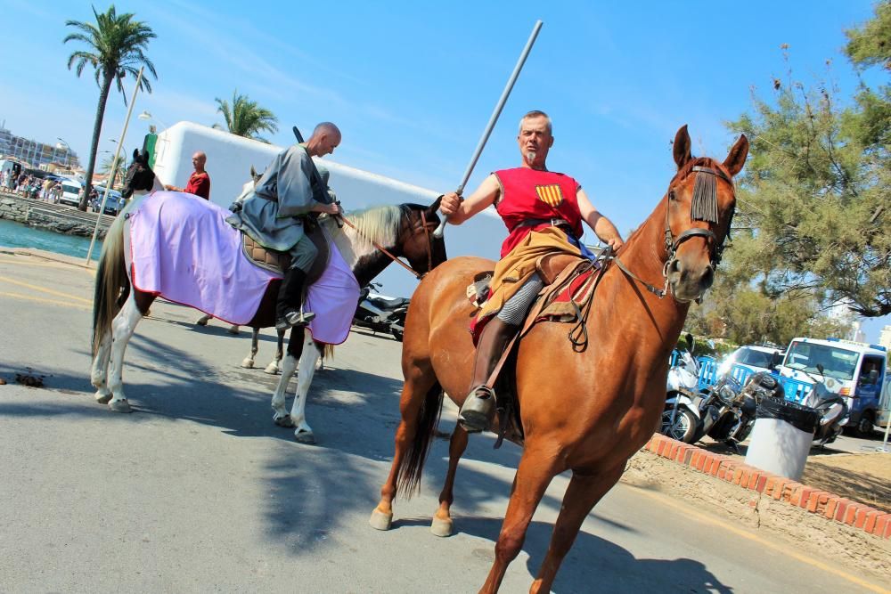 Els soldats del rei Jaume II assalten Empuriabrava