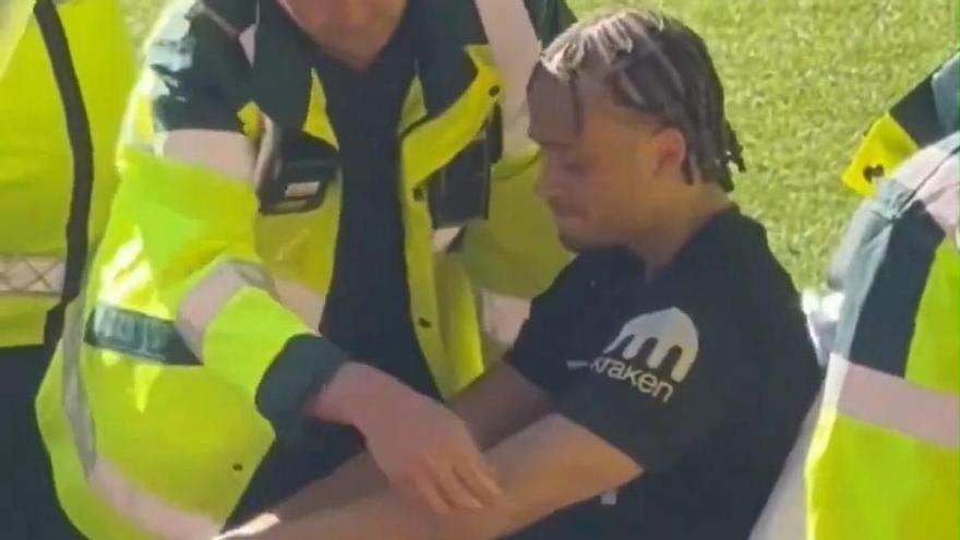 Xavi Simons sufrió una rotura del ligamento cruzado anterior que le impedirá terminar la temporada con el Tottenham