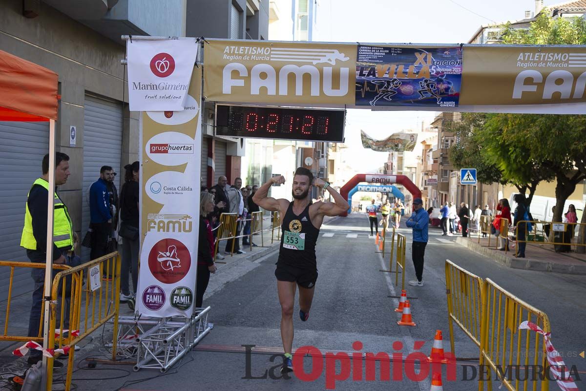 XI edición de la Carrera Urbana y Carrera de la Mujer La Villa de Moratalla, Gran Premio ‘Marín Giménez’