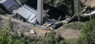 El Gobierno mantiene la fecha de reapertura al tráfico del viaducto de la A-6 para este año