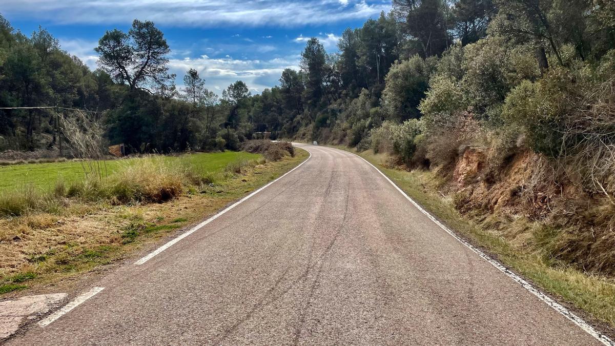 Un dels trams del vial de Castellnou que es millorarà