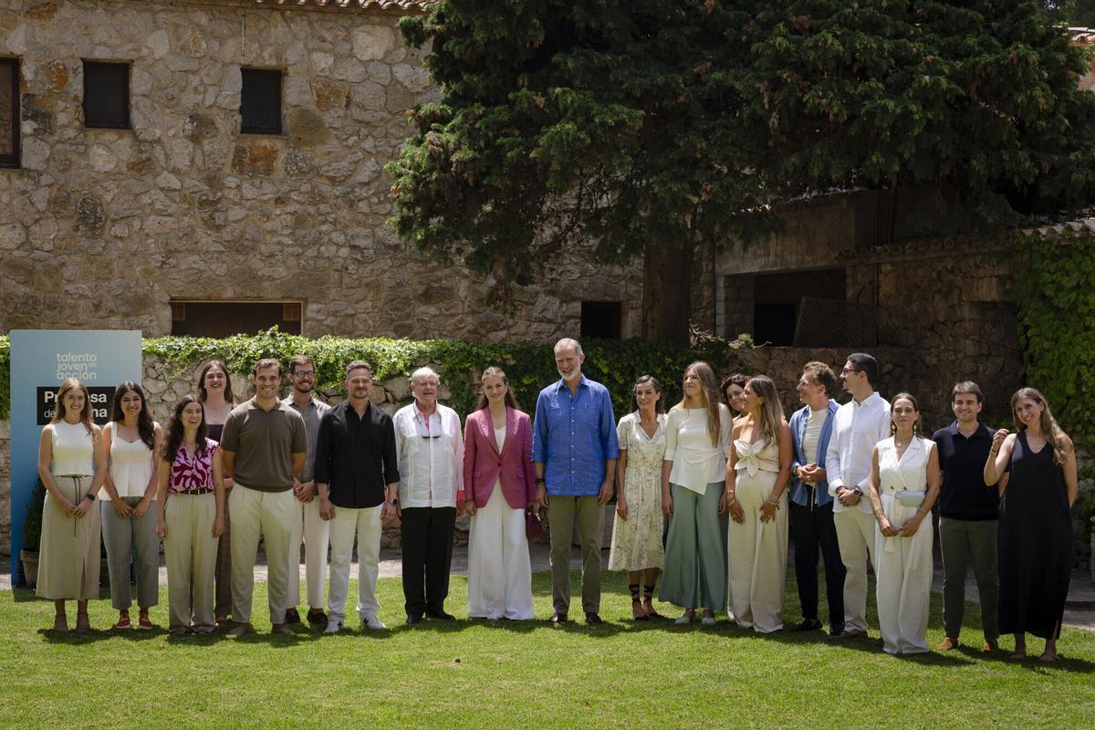 Les imatges de la visita a Empúries de la família Reial