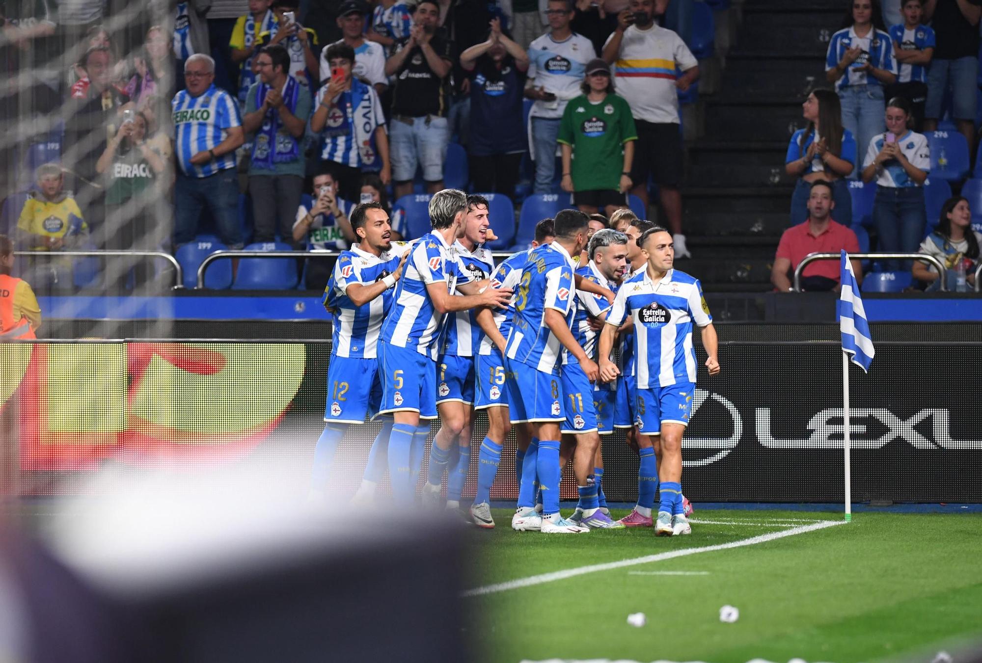 Las mejores imágenes del Deportivo - Huesca