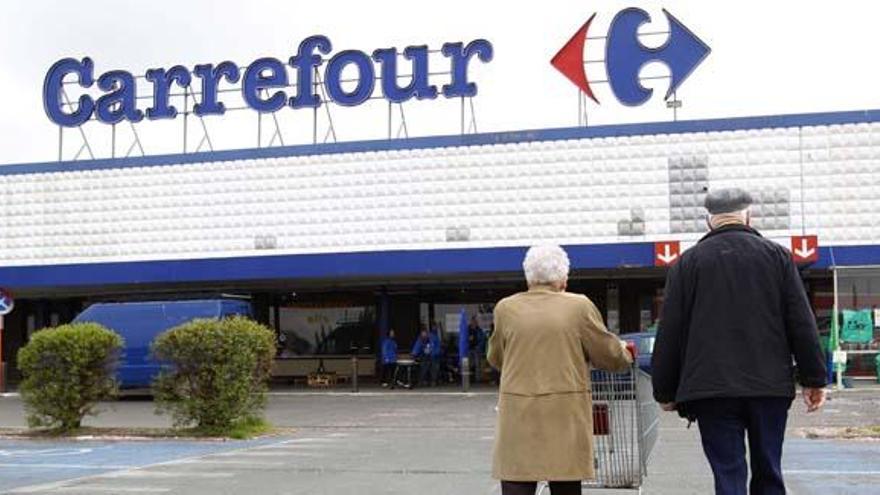 Imagen de un supermercado Carrefour.