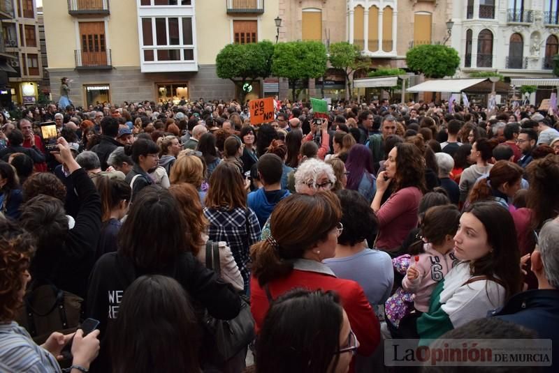 Concentración en Murcia para protestar por la sentencia a 'La Manada'