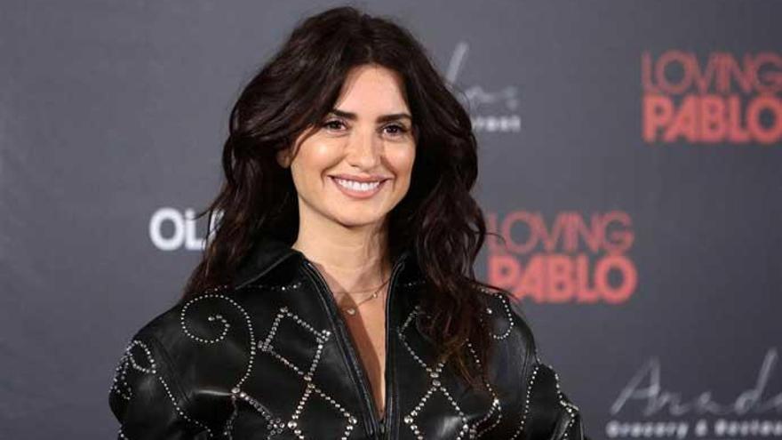 Penélope Cruz, durante la presentación de &#039;Loving Pablo&#039;.