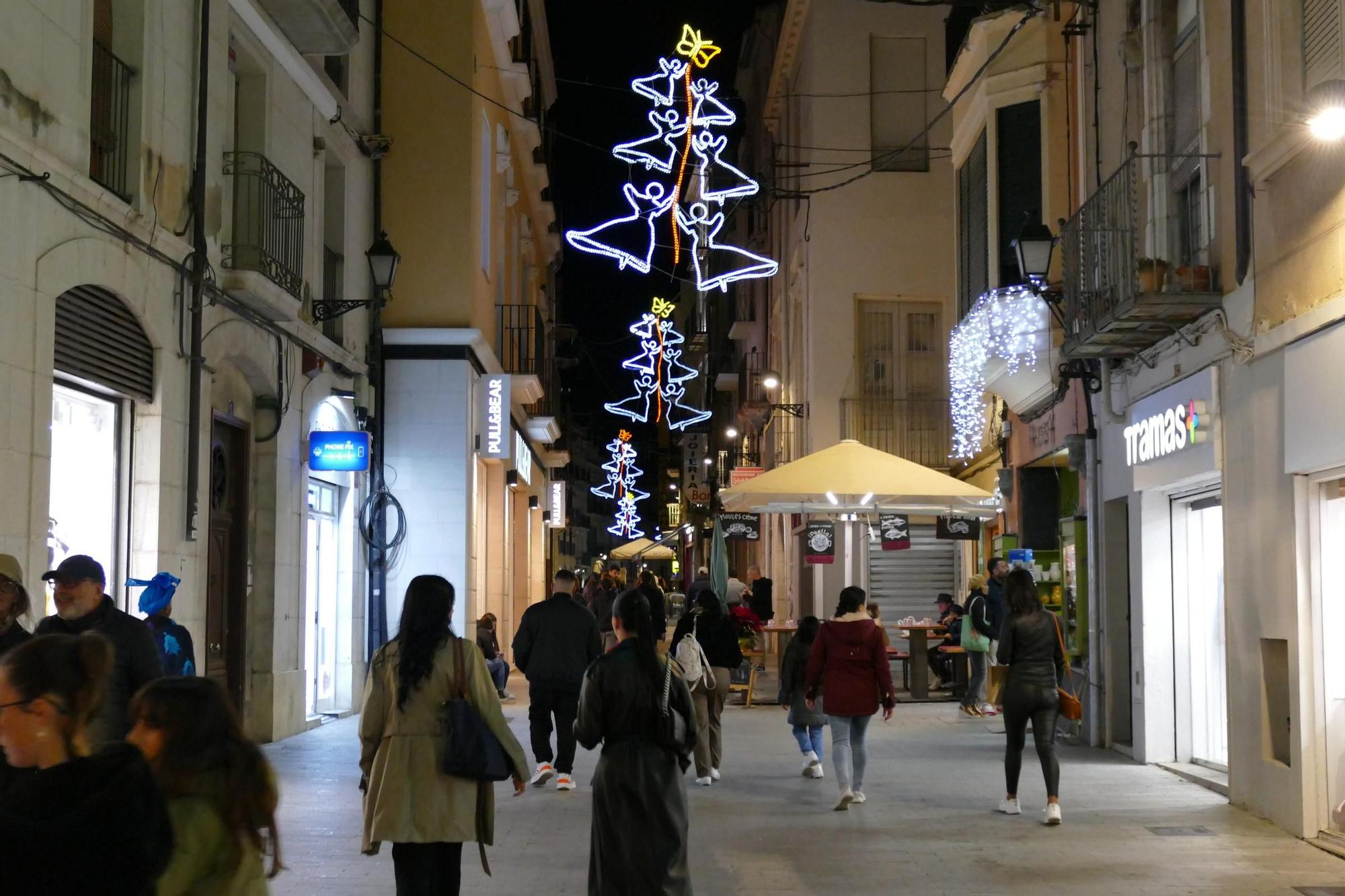 Figueres encén els llums de Nadal