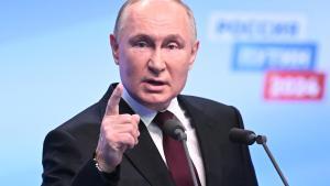 El mandatario ruso ha logrado un 88% de los votos y permanecerá en el poder hasta 2030.