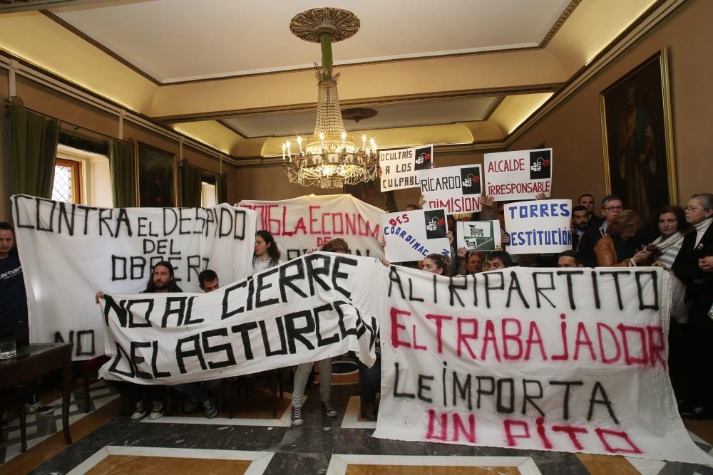 Pleno del Ayuntamiento de Oviedo