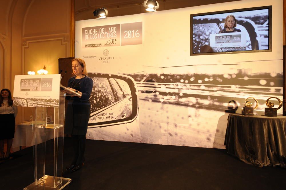 Entrega de los premios Coche del Año de Los Lectores 2016