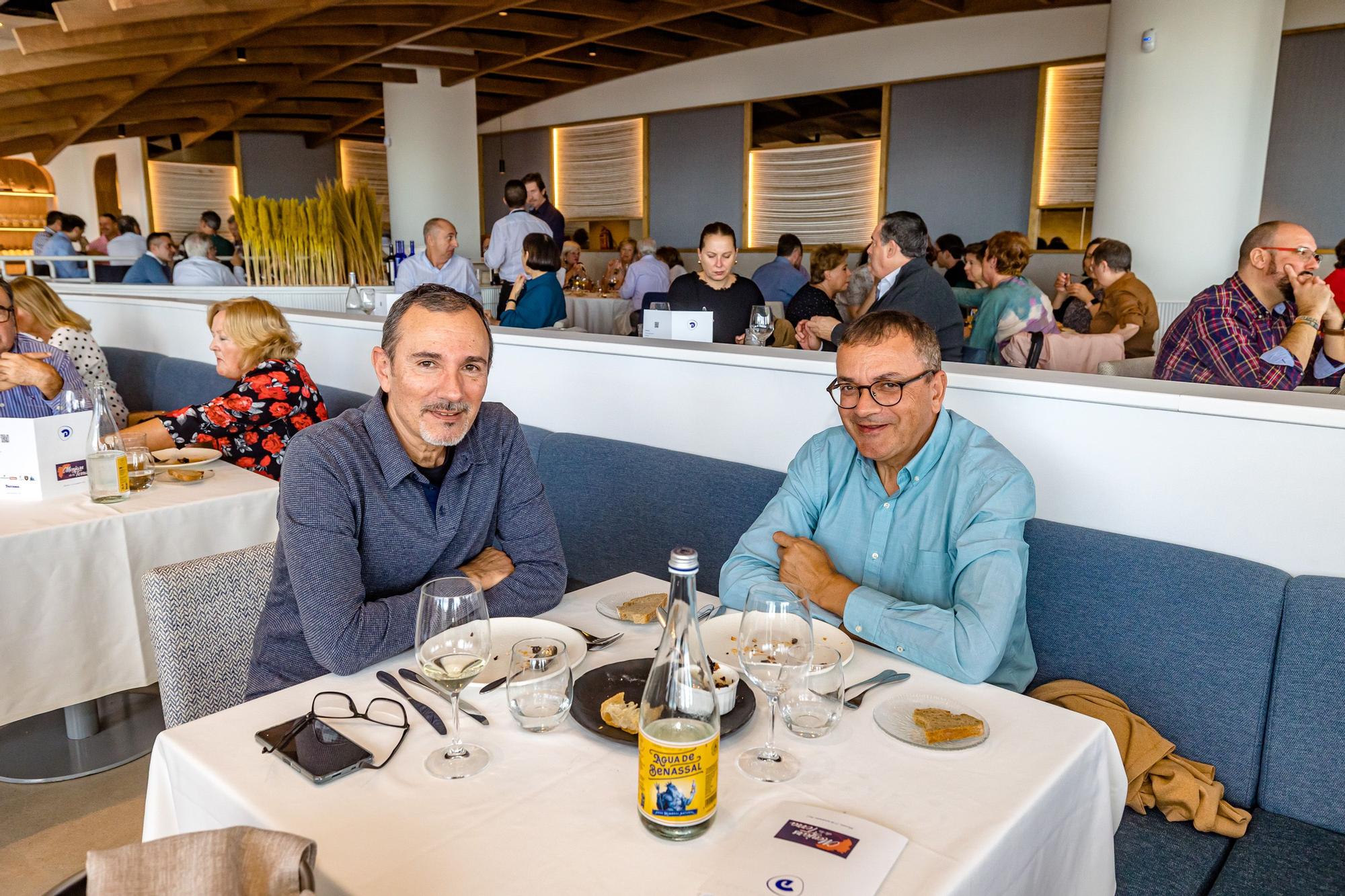 ''Menjars de la Terra'' en el restaurante Dársena de Alicante