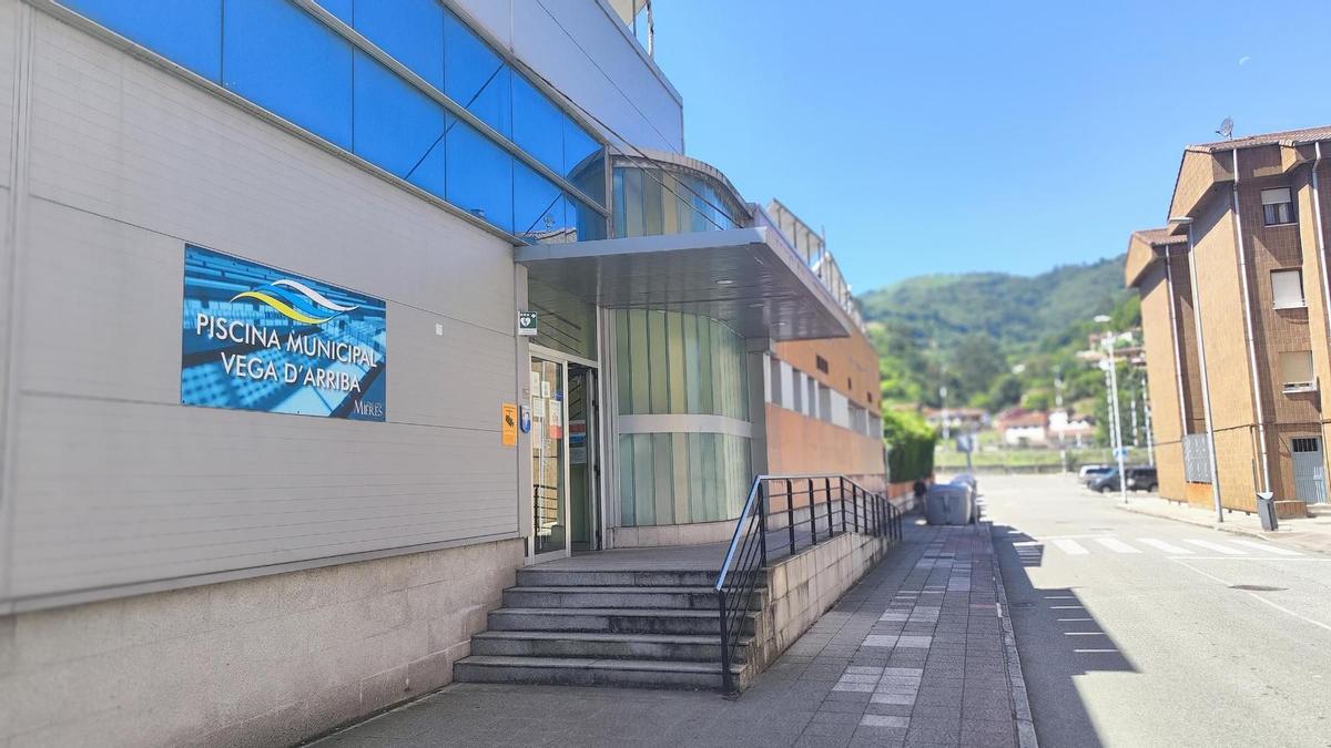 La piscina de Vega de Arriba, en Mieres.
