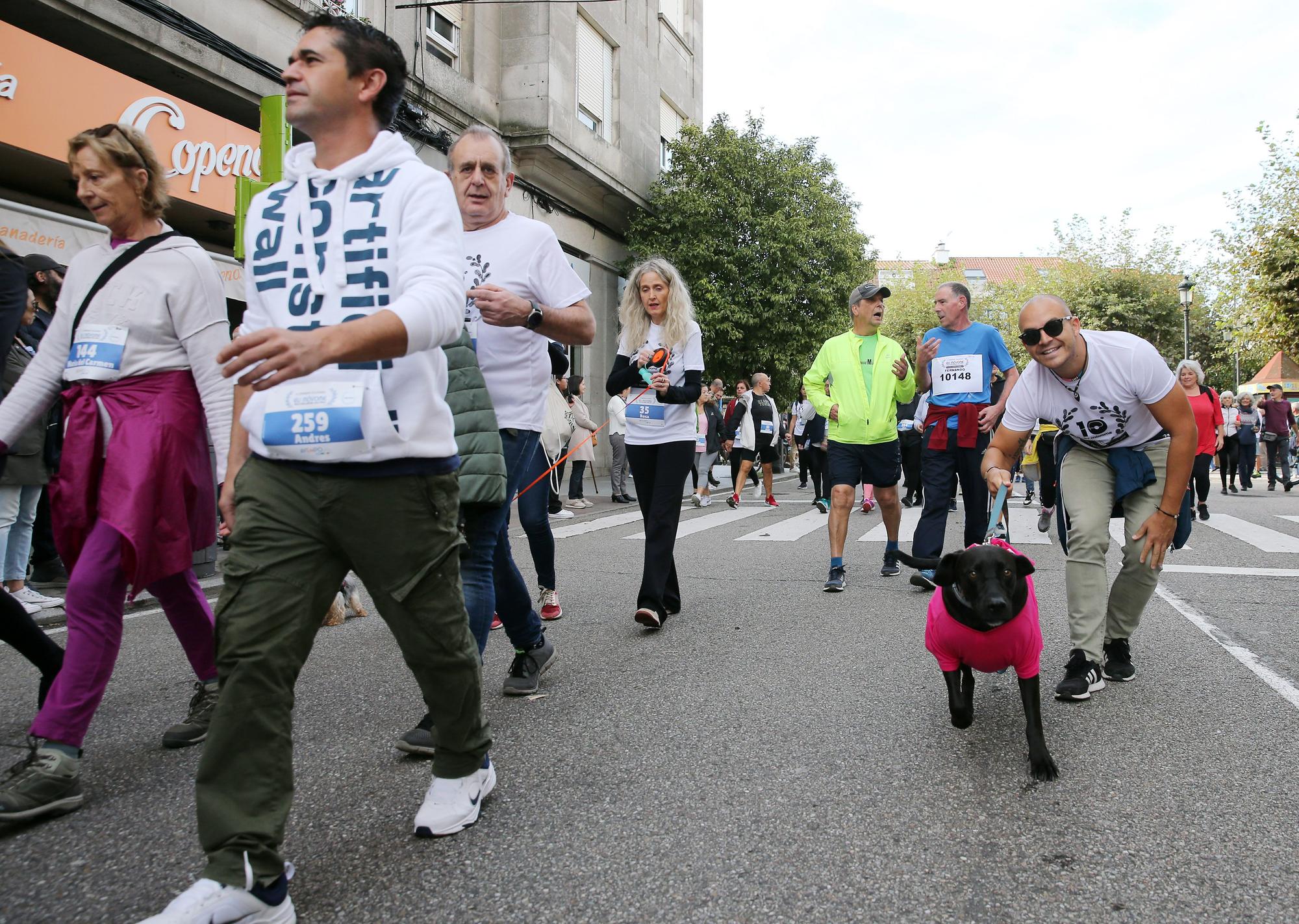 Un millar de personas a la carrera en Vigo por la Esclerosis Múltiple