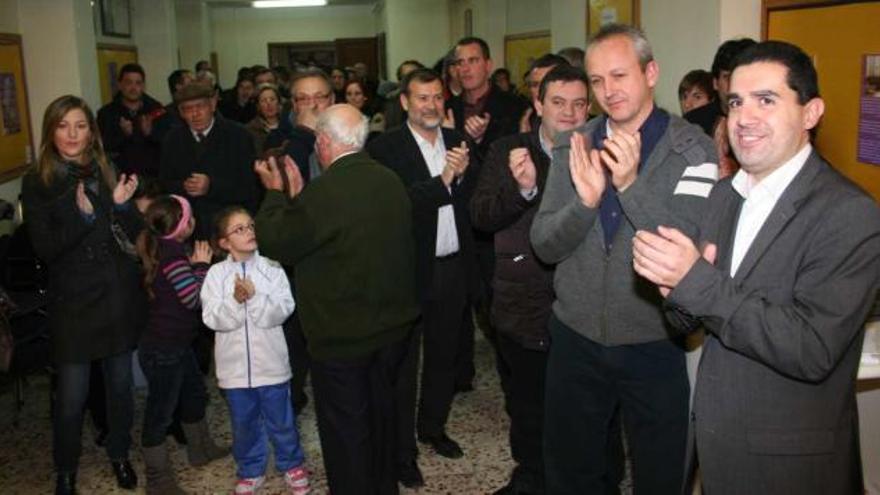 Antonio Francés obtuvo anoche un amplio respaldo a su candidatura en Alcoy.