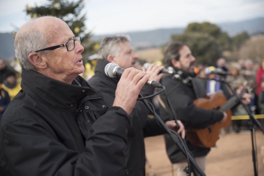 Acte a l'esplanada de Lledoners convocat per Assem