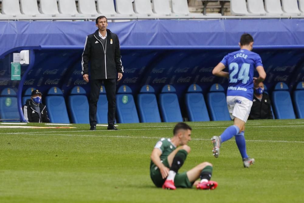 El partido del Oviedo, en imágenes