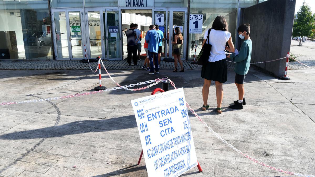 Vacunación sin cita en Expocoruña