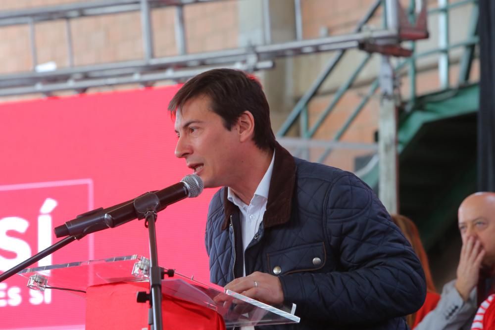 Acto de Pedro Sánchez en Burjassot