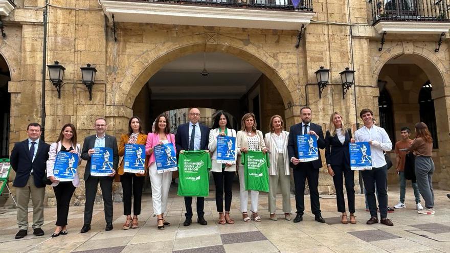 La marcha contra el cáncer de Oviedo aspira a congregar a más de 3.000 participantes